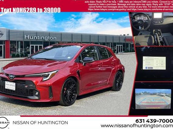 TOYOTA GR COROLLA 2023 JTNABAAE3PA006289 image